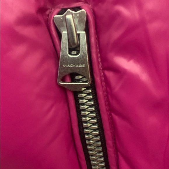 Mackage Women's Fuchsia Puffer Jacket - Picture 11 of 16